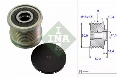 WILMINK GROUP wg1253687 -  Механизм свободного хода генератора